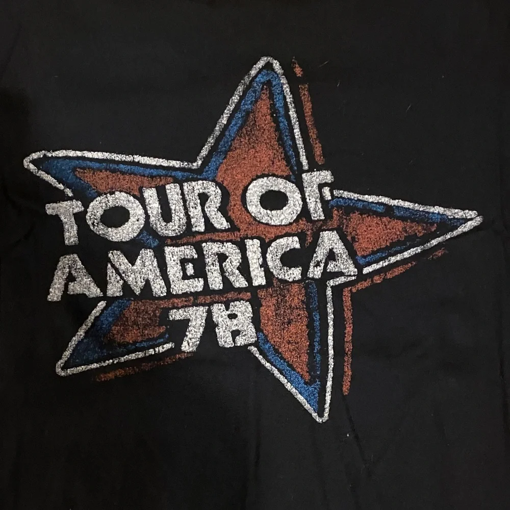 Rolling Stones Black T-Shirt Sz M - Picture 6 of 6